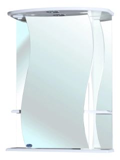 Зеркало-шкаф Bellezza Лиана 55см правый белый 0000001128